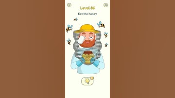 Games DOP 2 Level 36 | Delete One Part Level 36 Walkthrough Solution Eat The Honey
