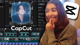making an edit on CAPCUT desktop editor for the first time!
