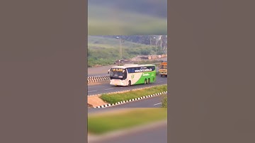 Overtaking TSRTC Garuda Plus Taking Over ✈️. #shorts #tsrtc