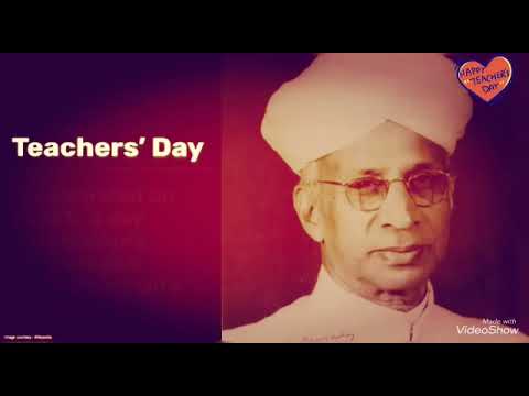 Why do we Celebrate Teachers Day I Dr Sarvepalli Radhakrishnan I happy teachers day 2021 I