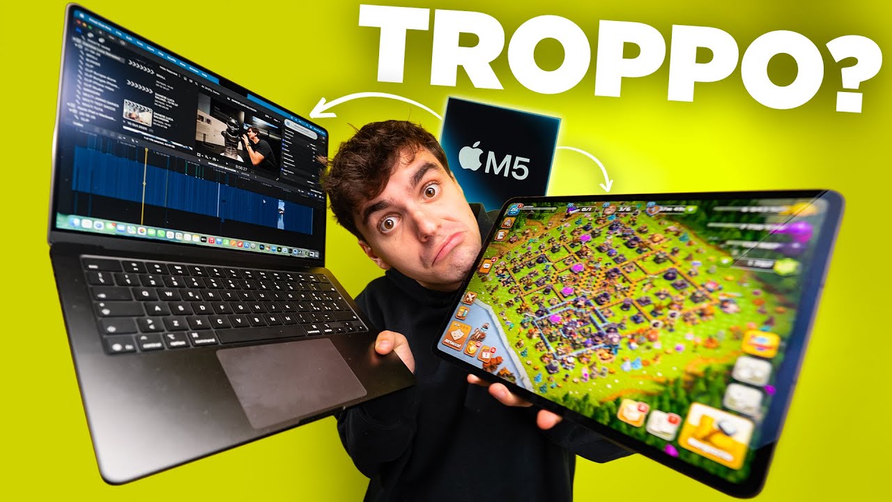 I NUOVI IPAD E MACBOOK PRO M5 NON HANNO SENSO?