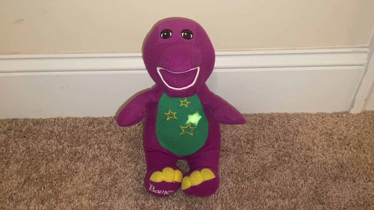 Barney Love N Lights Stars Light Up Singing Doll Youtube