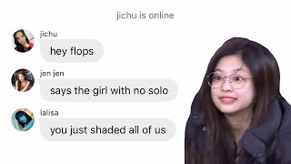 where&#39;s jisoo part 2 / blackpink texts