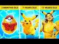 ¡Pikachu Desde el Nacimiento Hasta la Muerte! ¡Pokémon en la Vida Real!