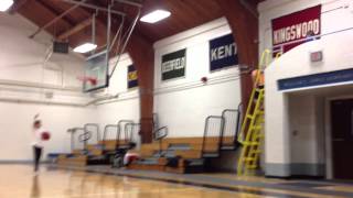 7th grader scores basket from pressbox
