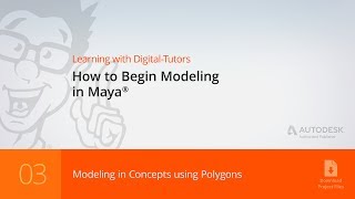 Maya Tutorial: Modeling in Concepts using Polygons