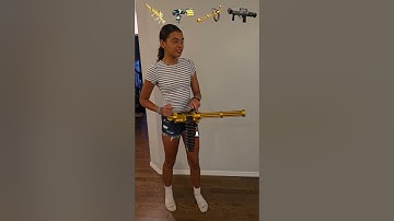 These nerf guns bussin