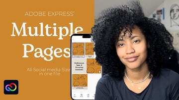 Introducing Multi Pages In Adobe Express- All Social media Sizes in one file