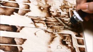 Woodburning Art - Pyrography 13/08/24