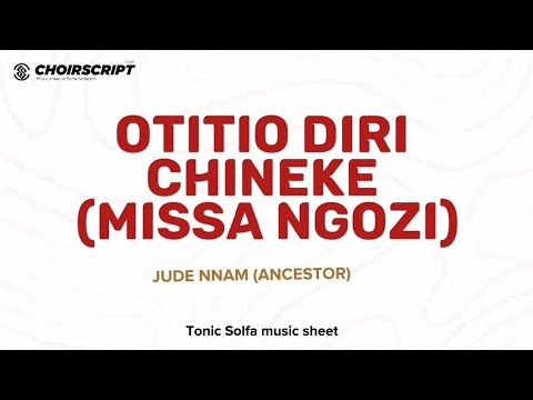 Otito Diri Chineke by Jude Nnam (Missa Ngozi)