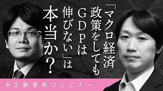 【マクロ経済政策をしてもGDPは伸びない】は本当か？　中野剛志と森永康平が説明する「“日本の停滞”を生んだ健全財政論」