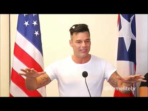 Video: Ricky Martin Talar Ut Mot Puerto Rico-guvernör