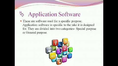 Class 5 I Computer I Chapter 2 I Types of Software