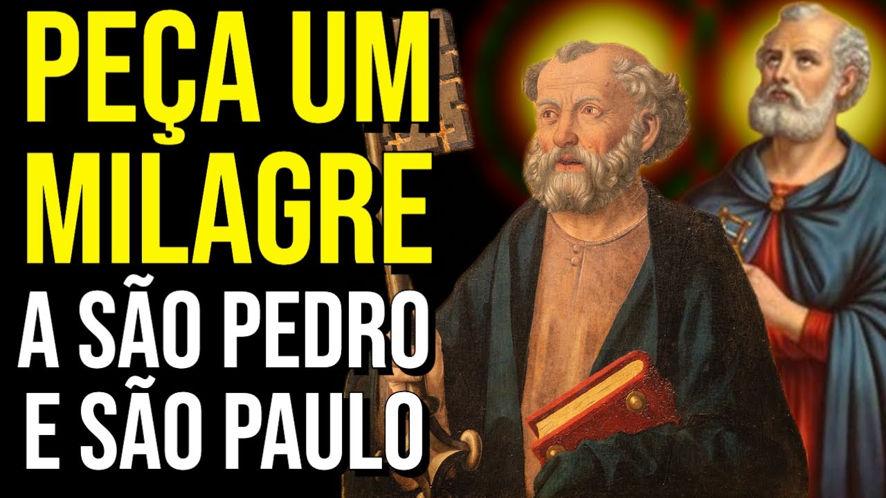 São Pedro E São Paulo Oração?