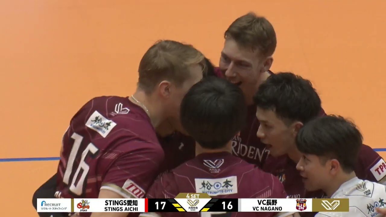 MATCH HIGHLIGHT】10.12(土) VS. VC長野トライデンツ - YouTube