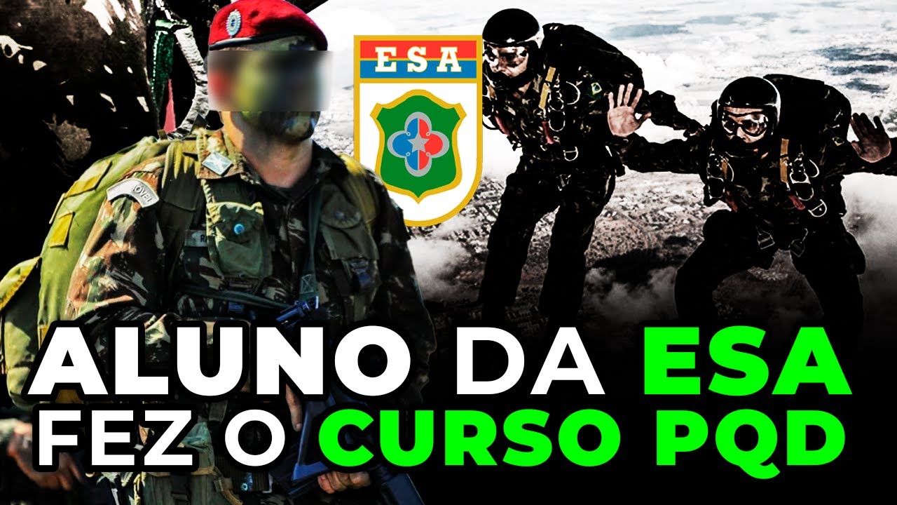 ALUNO DA ESA PODE FAZER O CURSO DE PARAQUEDISTA?