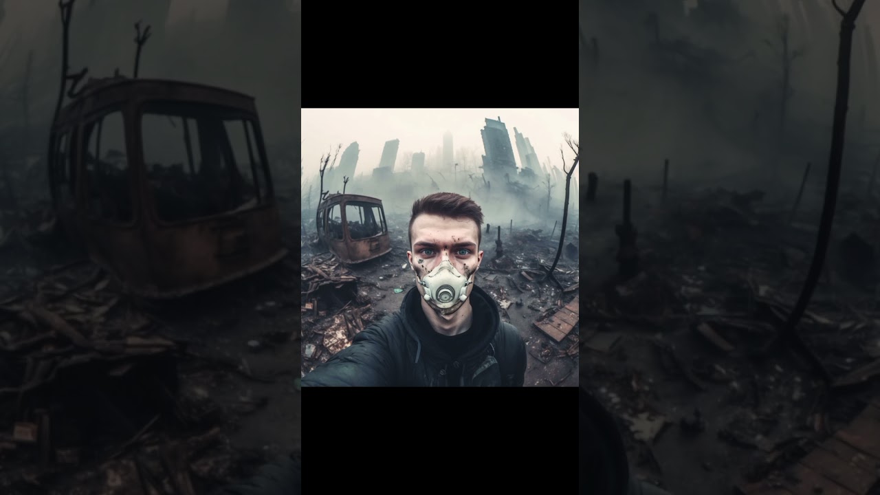 Last Selfie on Earth generated by AI