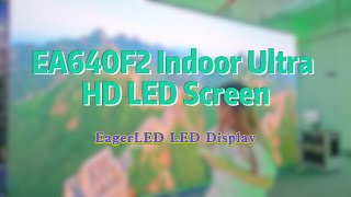 Ea640F2 İç Mekan Ultra Net Led Ekran Eagerled İç Mekan Led Video Duvarı.