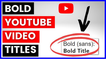 𝐇𝐨𝐰 𝐓𝐨 𝐁𝐨𝐥𝐝 YouTube Video 𝐓𝐢𝐭𝐥𝐞𝐬? [in 2025]