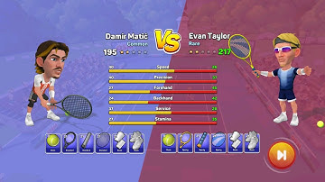 Mini Tennis: Perfect Smash - A casual 🎾️ Gameplay #1 (iOS, Android)