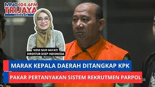 Marak Kepala Daerah Ditangkap KPK, Pengamat Pemilu Pertanyakan Sistem Rekrutmen Parpol | THT Pagi