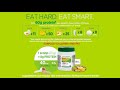 Eat hard eat smart  all plant protein powder  nutrilite  amway