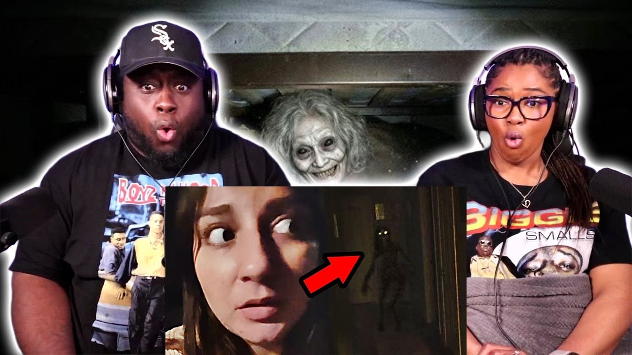 Kidd and Cee Reacts To SCARY Videos That'll Make You PEE A Little