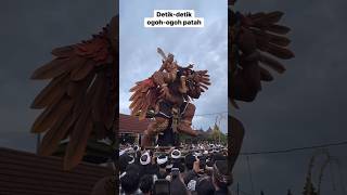 SEPERTI DIHANTAM KEKUATAN DARI LANGIT #ogohogoh #nyepi2025 #bali #pawai #shorts