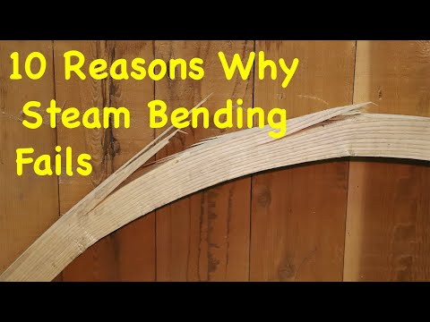 My Top 10 Reasons Why Steam Bending Wood Fails | Engels Coach Shop