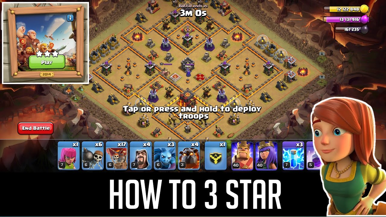 How to 3 Star 2014 Challenge Coc 2014 Challenge Coc