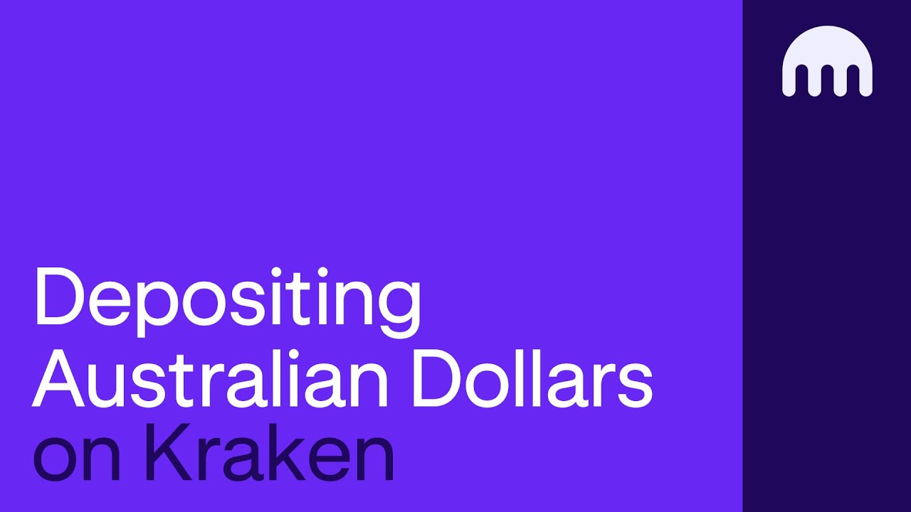 How to deposit Australian Dollars (AUD) on Kraken 🇦🇺