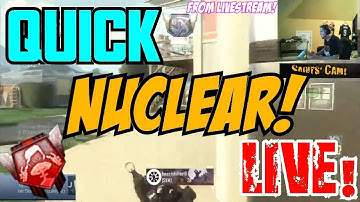Black Ops 2: *LIVE* Quick NUCLEAR w/Type 25 on Nuketown! | From Livestream!