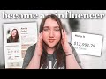 How to Become an Influencer in 2023 + build a career ✨