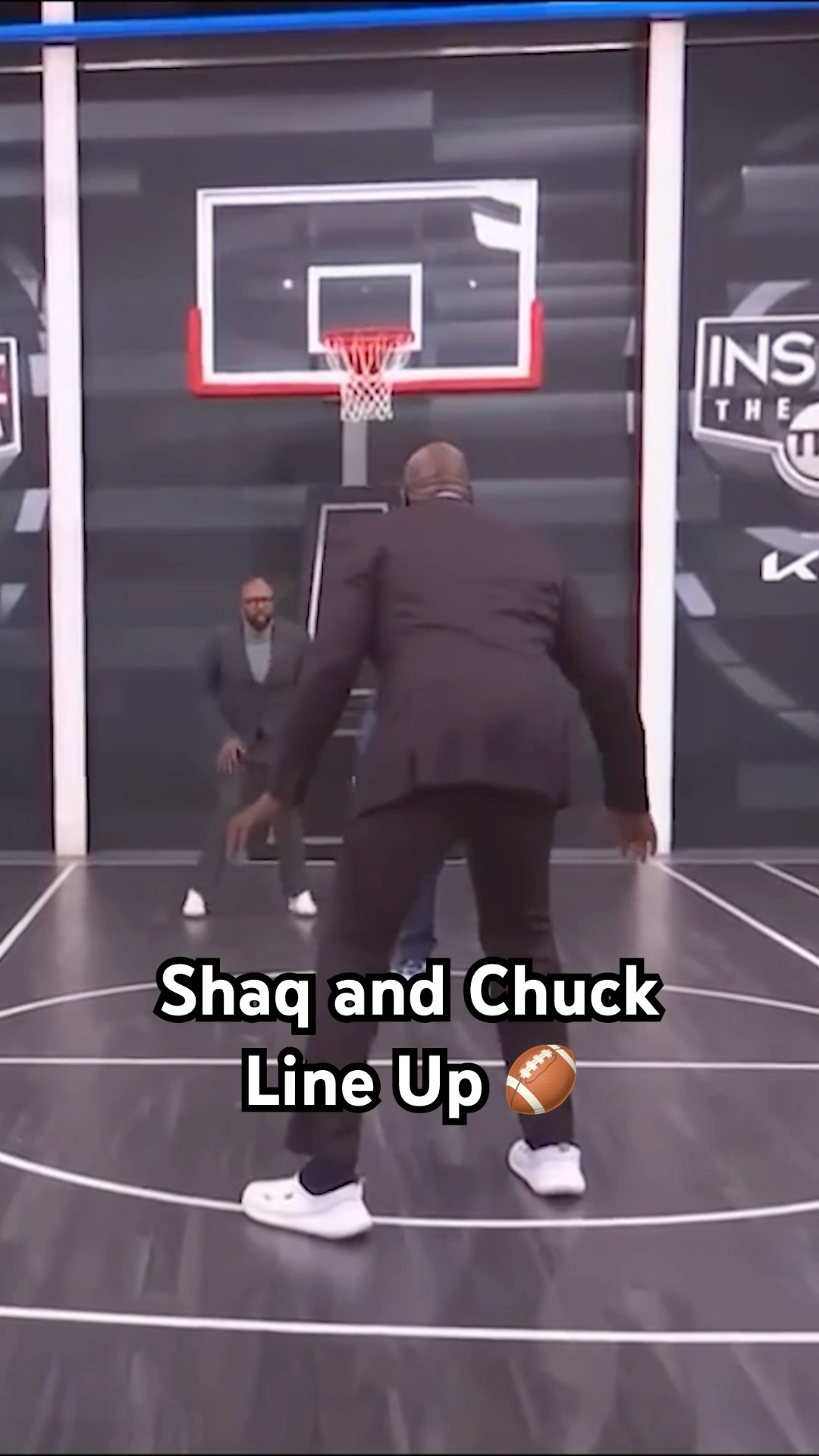 Who wins 1v1, Shaq or Chuck? ? @taxact