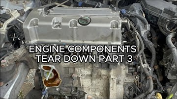 2009 tsx engine components removal parts 3
