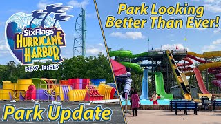 Six Flags Hurricane Harbor (NJ) | Park Update | May 2023