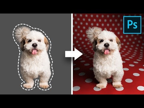 Create Backgrounds with Curved Perspectives! - Photoshop Tutorial