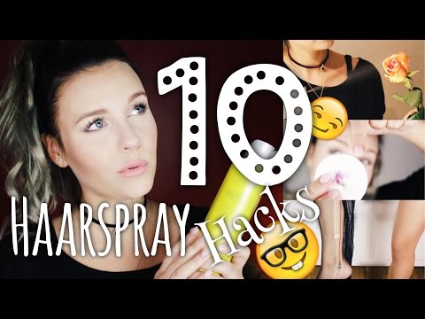 Video: 10 ungewöhnliche Anwendungen von Haarspray