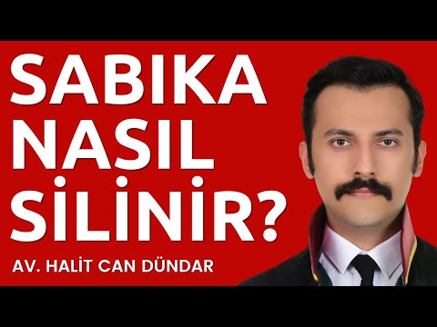 SABIKA KAYDI NASIL SİLİNİR? | 2024 DETAYLI ANLATIM