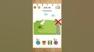 Brain test puzzle level 165 Solution Walkthrough