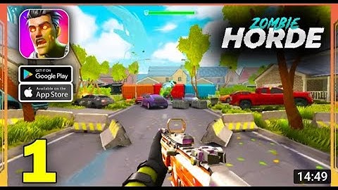 Zombie Horde Gameplay Walkthrough (Android, iOS) - Part 1