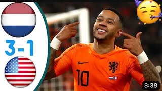 NETHERLANDS 🇳🇱 VS USA 🇺🇸 3-1 ALL GOALS HIGHLIGHTS