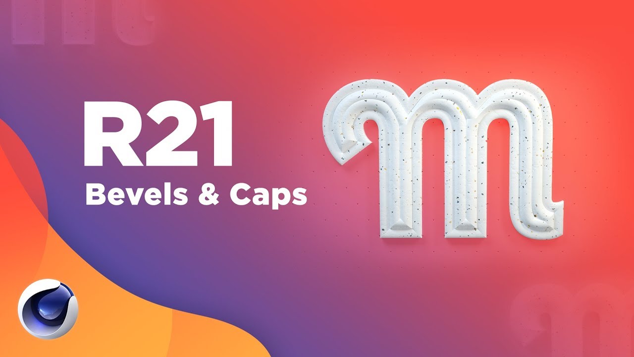 New Flexibility and Efficiency with Caps and Bevels in Cinema 4D R21