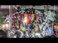 2019.10.16 東大阪市 吉田春日神社 秋祭り 布団太鼓・太鼓台 宮入り（下島・艮・市場・本郷・新家）