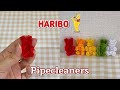 Deongkul DIY) Make a HARIBO Bear with 1 Pipe Cleaner 🐻‼️ | Leftover Craft DIY