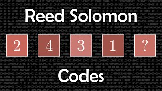What are Reed-Solomon Codes? How computers recover lost data
