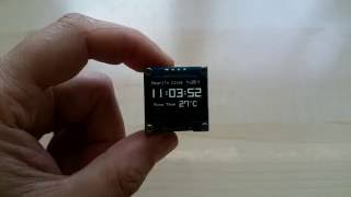 OLEDiUNO Clock by Hayri