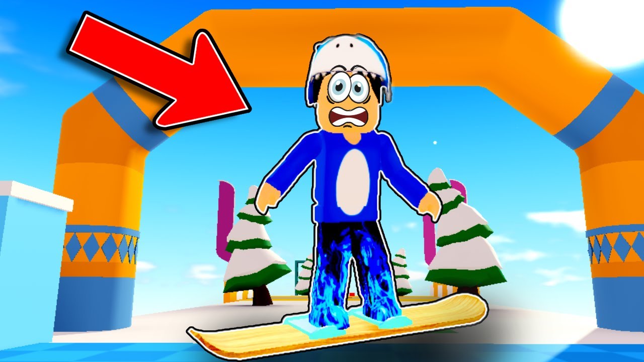 OBBY COM SNOWBOARD Snowboard Obby [World 2] YouTube