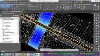 [R11-1-3] Создание структурных линий поверхности по точкам топосъемки {AutoCAD Civil 3D}(http://sergeykruglov.blogspot.ru/ Проект реконструкции 11-километрового участка МБК (Автомобильная дорога федерального..., 2015-03-30T22:40:51.000Z)