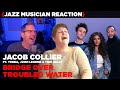 Jazz musician reacts  jacob collier bridge over troubled water  music shed ep401